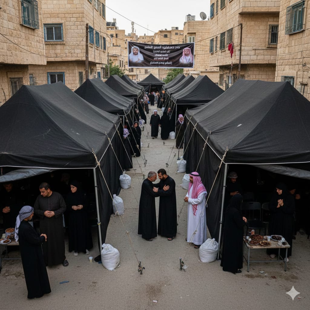 الشوادر السوداء في الأردن